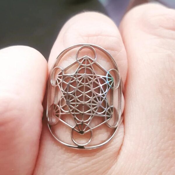 Anillo Cubo de Metatron - Image 4
