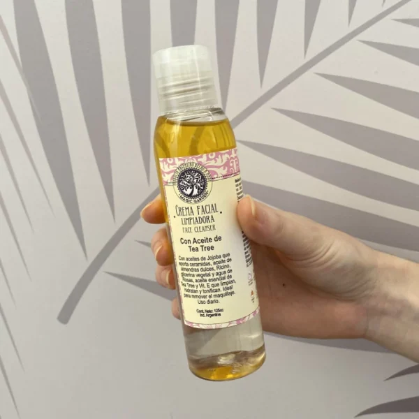 Crema Facial Limpiadora -Limpiador Bifásico