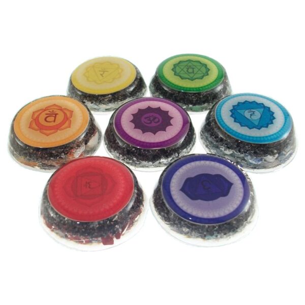 Set Completo para Alinear Chakras con Simbología (7 Orgonitos) - Image 5