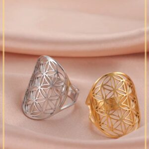 Anillo Flor de la Vida 2